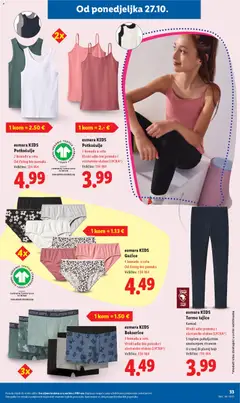 esmara KIDS Bokserice, 3 komada u setu, Visoki udio bio pamuka i elastansko vlakno (LYCRA®), Veličine: 134-164 - Pregled kataloga iz trgovine Lidl, vrijedi od 27.10.2025 | Stranica: 33