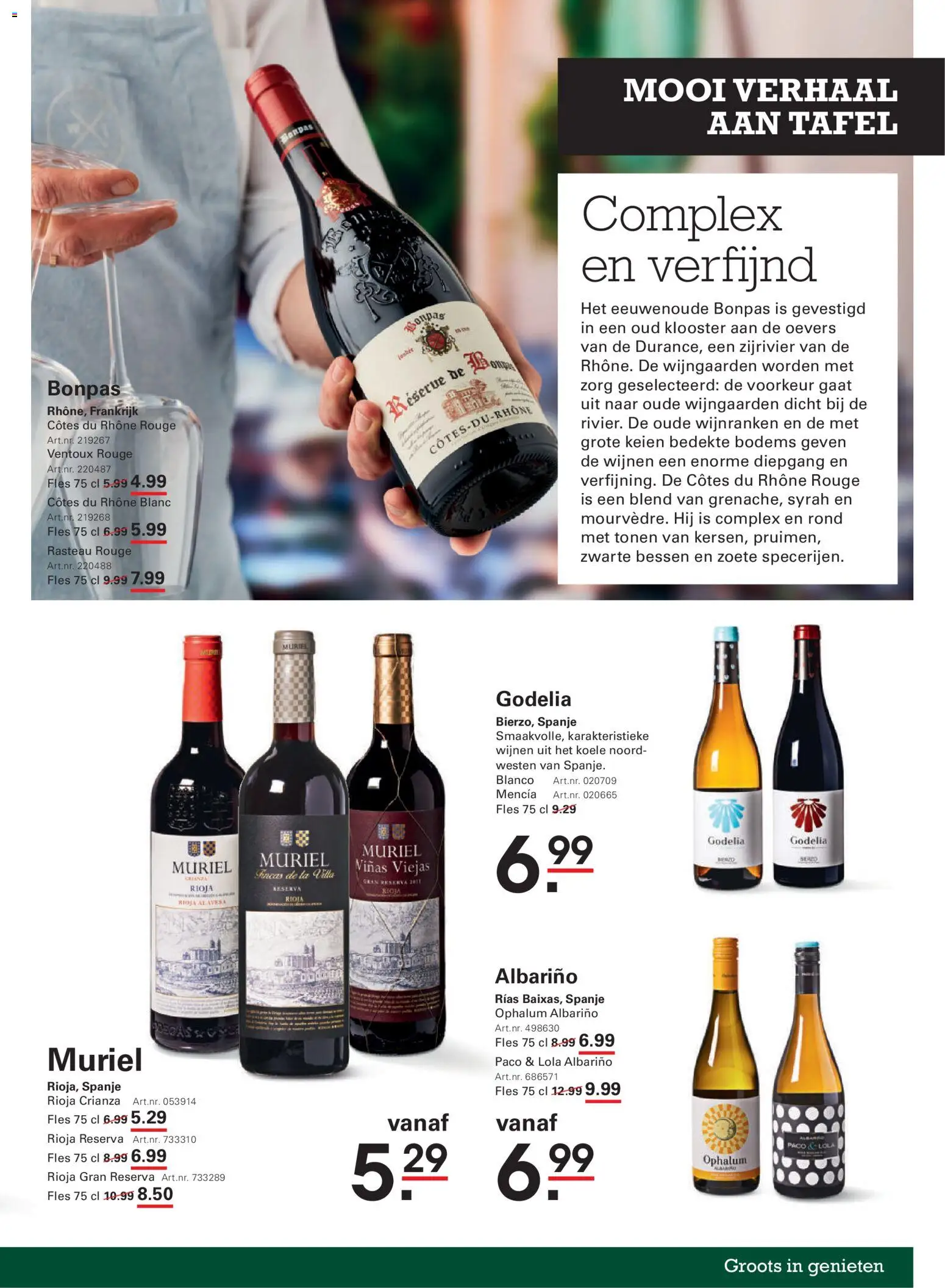 {H1} | Pagina: 43 | Producten: Fles, La