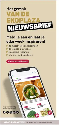 Ekoplaza - Folder week 4 - Voorbeeld van een folder van Ekoplaza, geldig van 21.01.2026 | Pagina: 10 | Producten: Pasta, Maïs, Tafel, Groenten