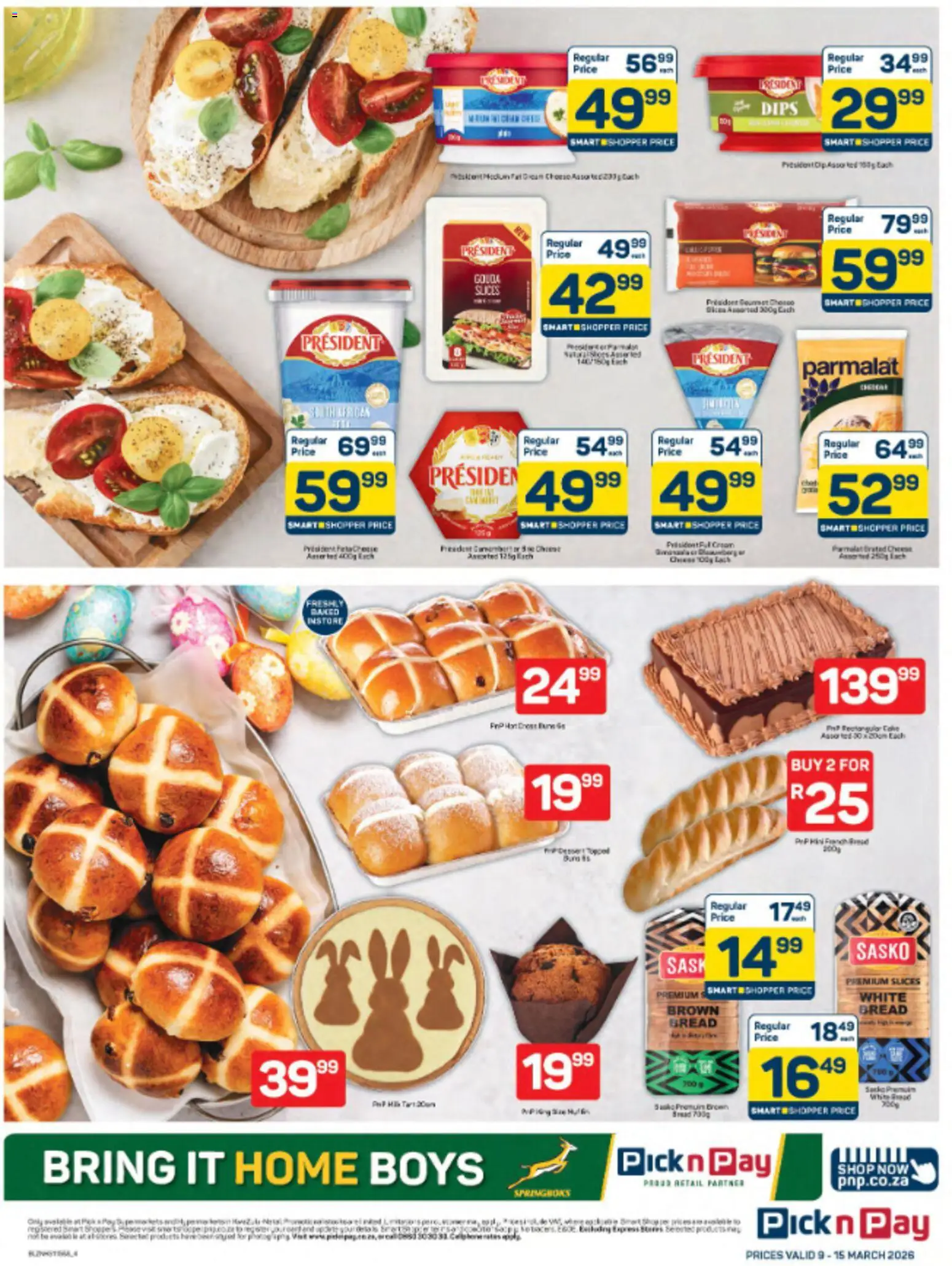 New Pick n Pay catalogue – valid from 09.03.2026 | Page: 4 | Products: Bread
