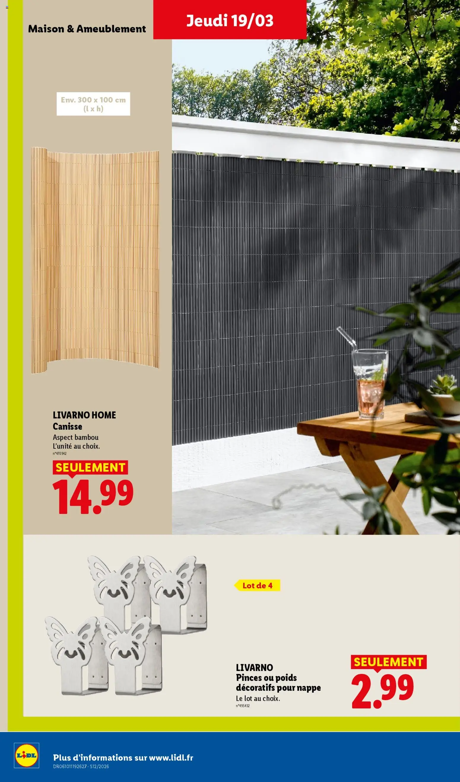 {H1} | Page: 40 | Produits: Pinces, Poids, Nappe