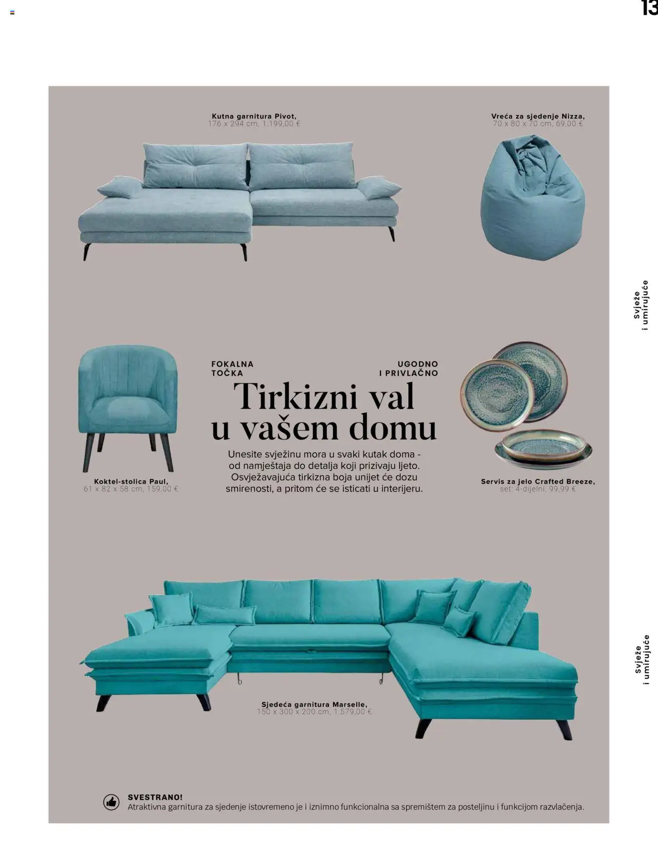 Lesnina katalog | vrijedi od 10.04.2025 | Stranica: 13 | Proizvodi: Kutna garnitura