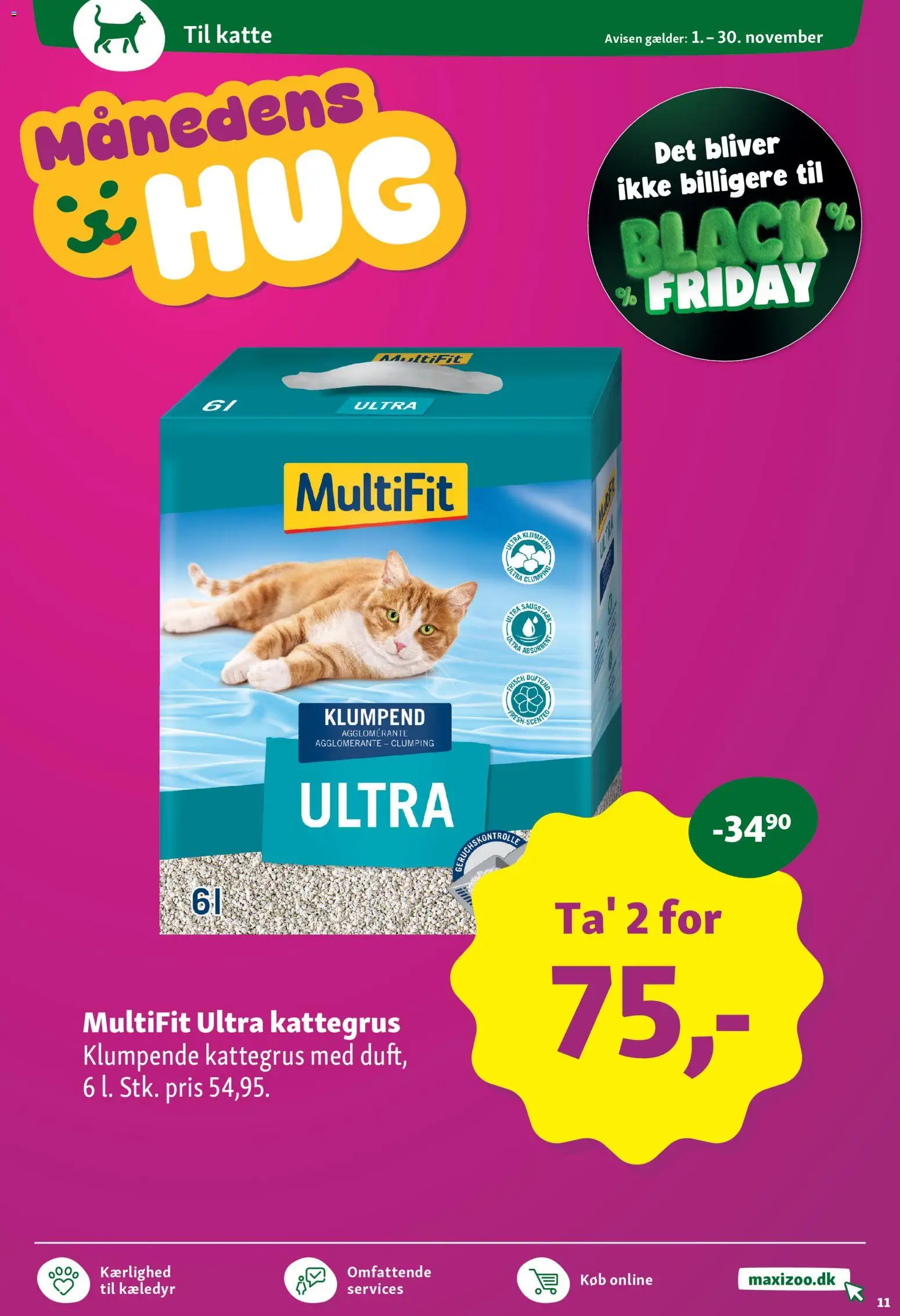 Maxi Zoo tilbudsavis – gyldig fra 01.11.2025 | Side: 11