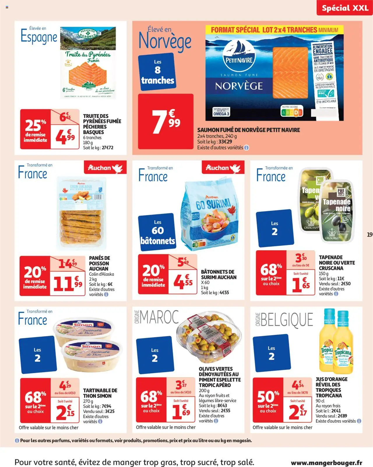  | Page: 19 | Produits: Étui, Saumon fumé, Poisson, Saumon