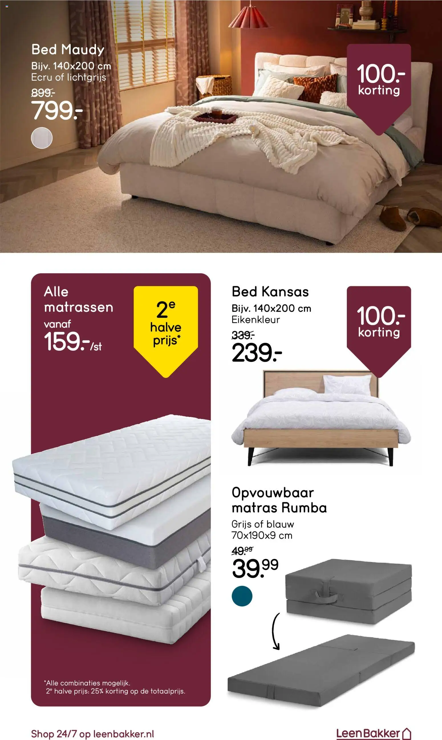 {H1} | Pagina: 19 | Producten: Bed, Matras