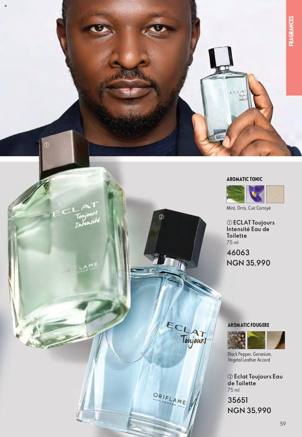 Oriflame - Catalogue  valid from 01.07.2025 | Page: 59 | Products: Eau de toilette