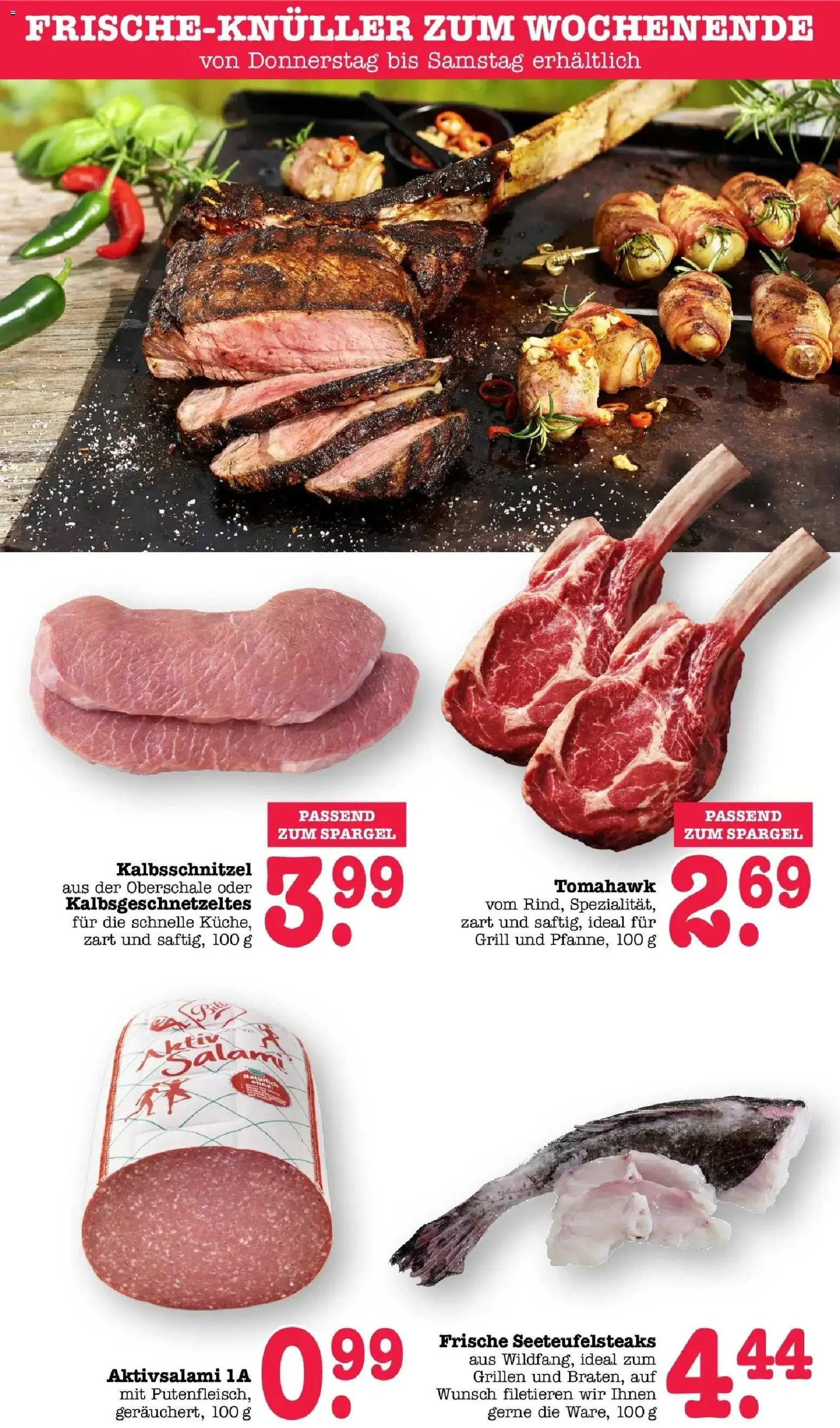 Angebote – gültig ab 27.04.2026 | Seite: 81 | Produkte: Grill, Spargel, Salami