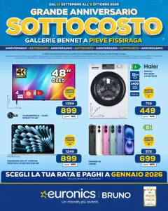 Anteprima del volantino Volantino Euronics	 valido a partire dal 12.09.2025
