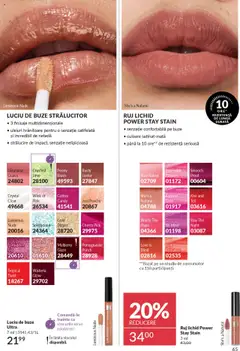 Noul catalog Avon – valabil de la 01.09.2025 | Pagină: 65 | Produse: Lime, Blush, Ruj, Luciu de buze