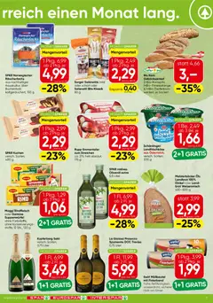 Spar Monatssparer - Burgenland ab 13.11.2025 gültig | Seite: 2 | Produkte: Gemüse, Brot, Rindfleisch