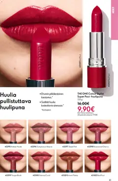 Oriflame-mainoslehti voimassa 10.12.2025 alkaen | Sivu: 81 | Tuotteet: Huulipuna