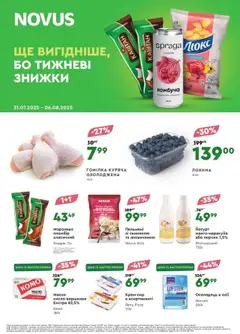 Novus акції дійснийкції з 31.07.2025
