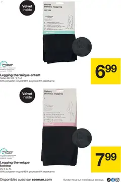 Zeeman - Prévisualisation de Zeeman catalogue Automne valide à partir de 25.10.2025 | Page: 19 | Produits: Leggings