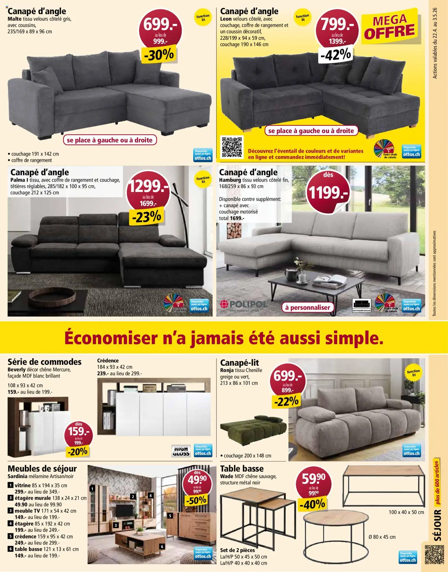 Otto's aktionen FR – gültig ab 22.04.2026 | Seite: 9 | Produkte: Vitrine, TV