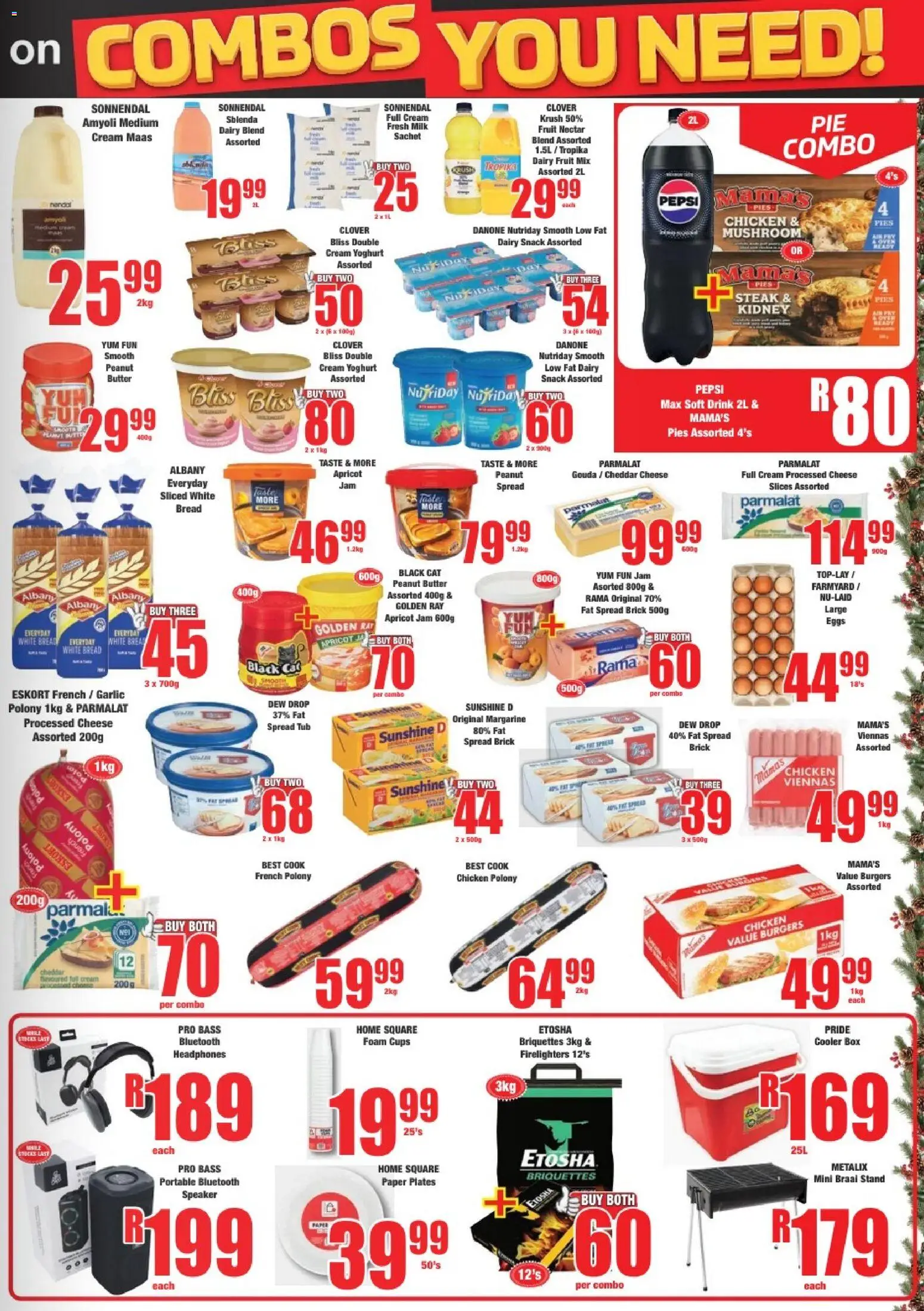 New Boxer catalogue – valid from 17.12.2025 | Page: 3 | Products: Steak, Milk, Butter, Paper