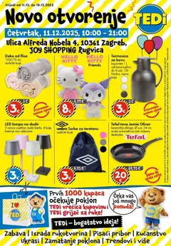 TEDi - TEDi katalog do 13.12.2025 - Pregled kataloga iz trgovine TEDi, vrijedi od 06.12.2025