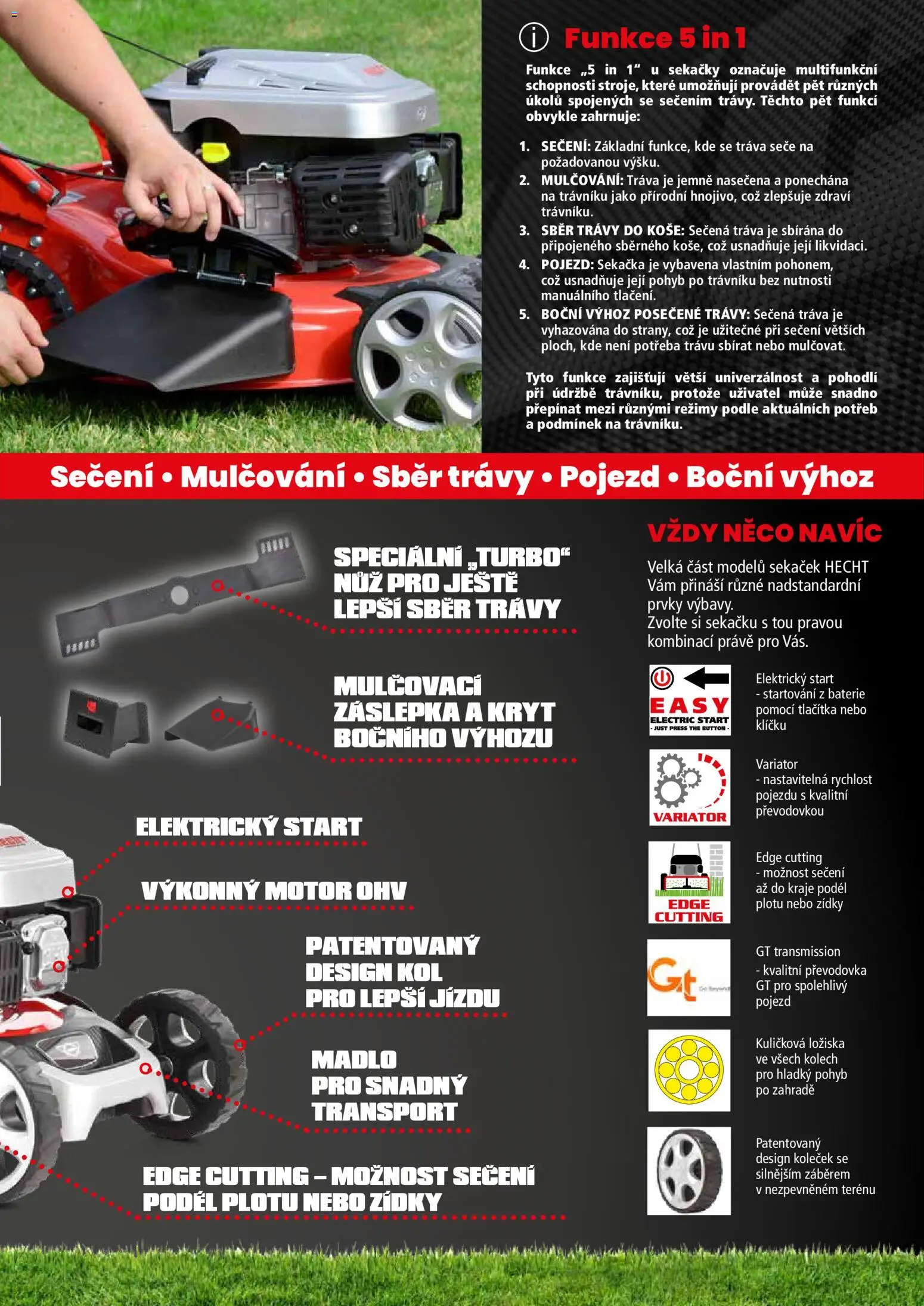 Hecht katalog - Jaro - léto 2026 od 19.02.2026 | Strana: 5 | Produkty: Hecht, Madlo, Sekačka, Sekáček