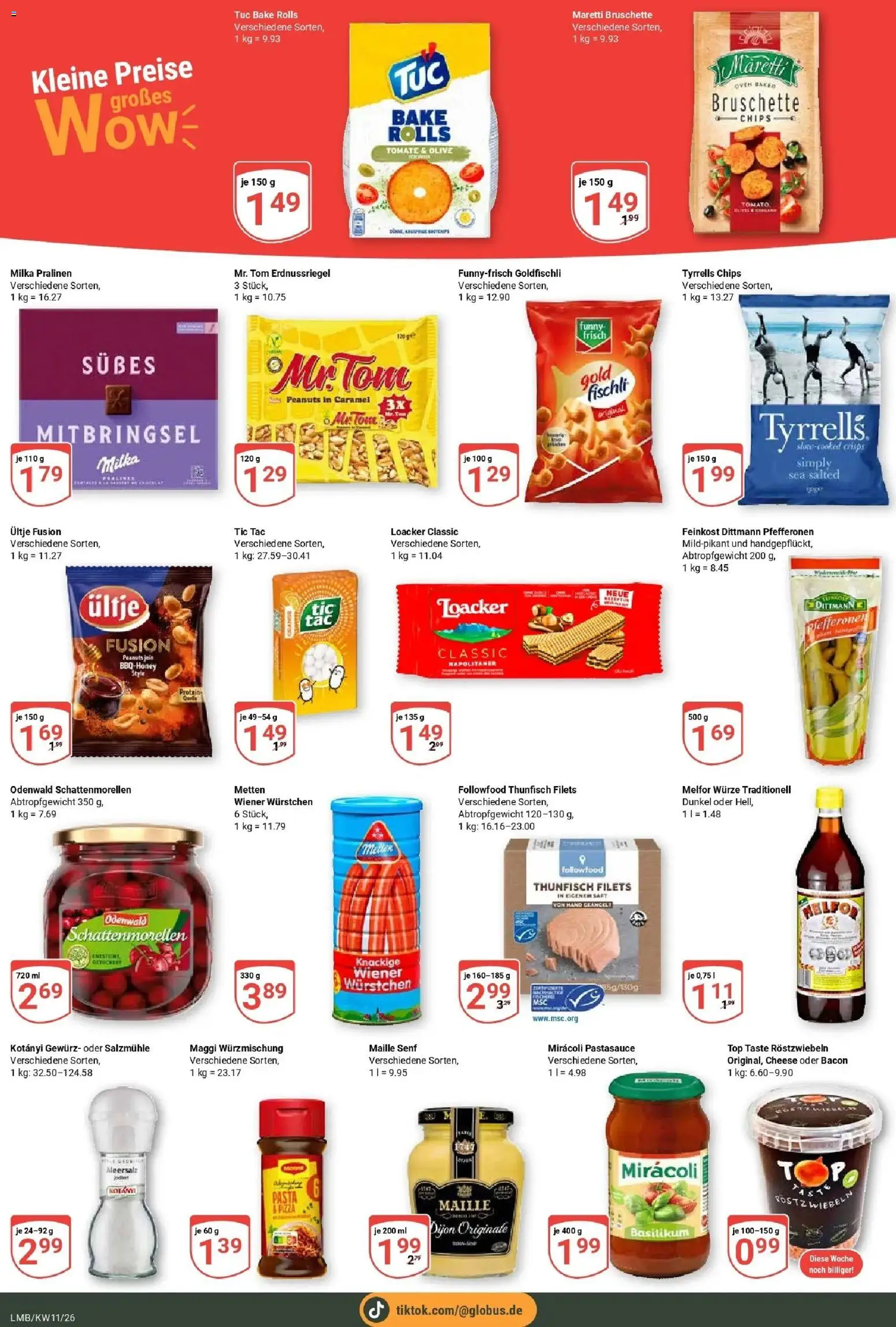 Globus prospekt Limburg	 – gültig ab 09.03.2026 | Seite: 4 | Produkte: Top, Maggi, Milka, Chips