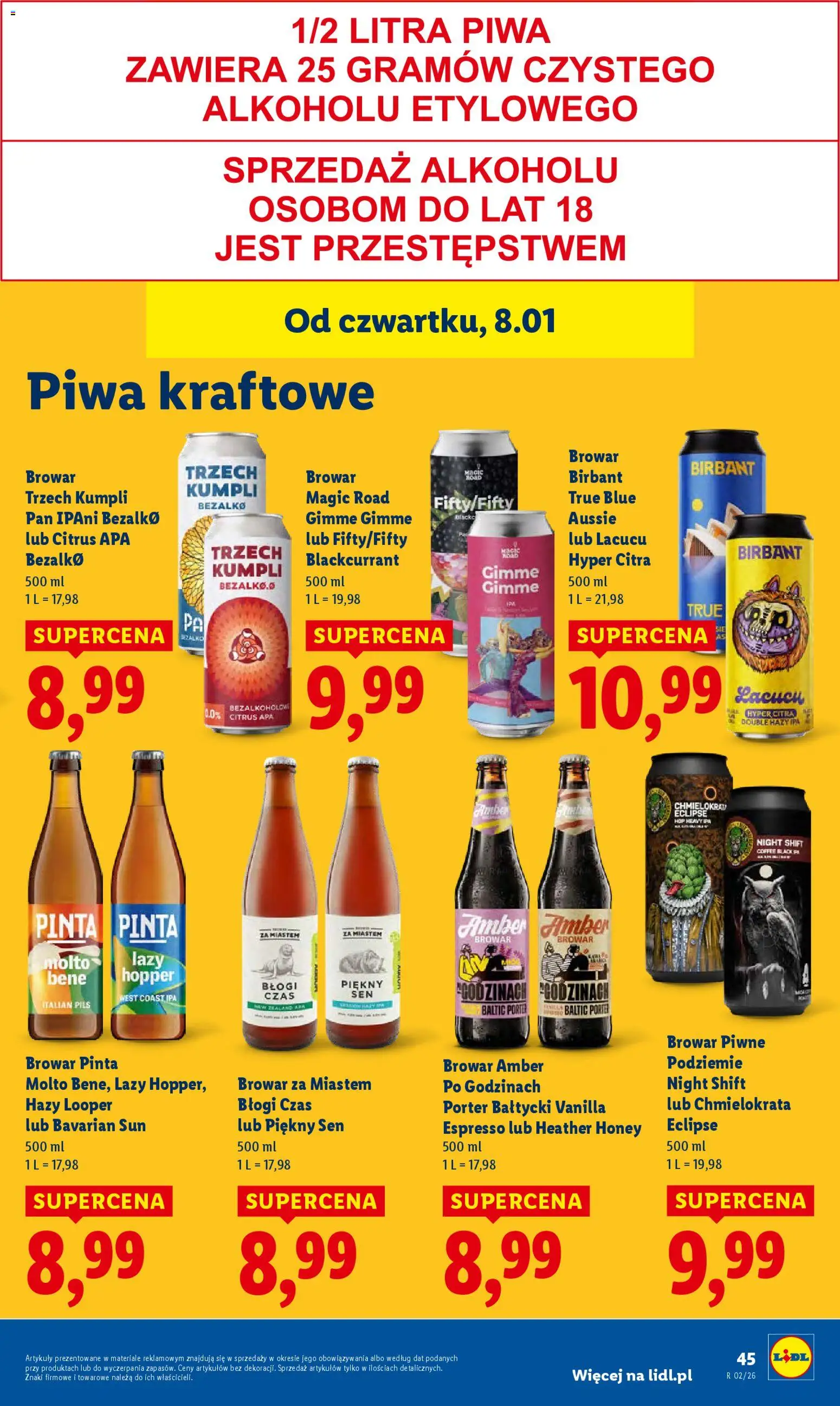 Lidl Gazetka od 08.01.2026 | Strona: 45