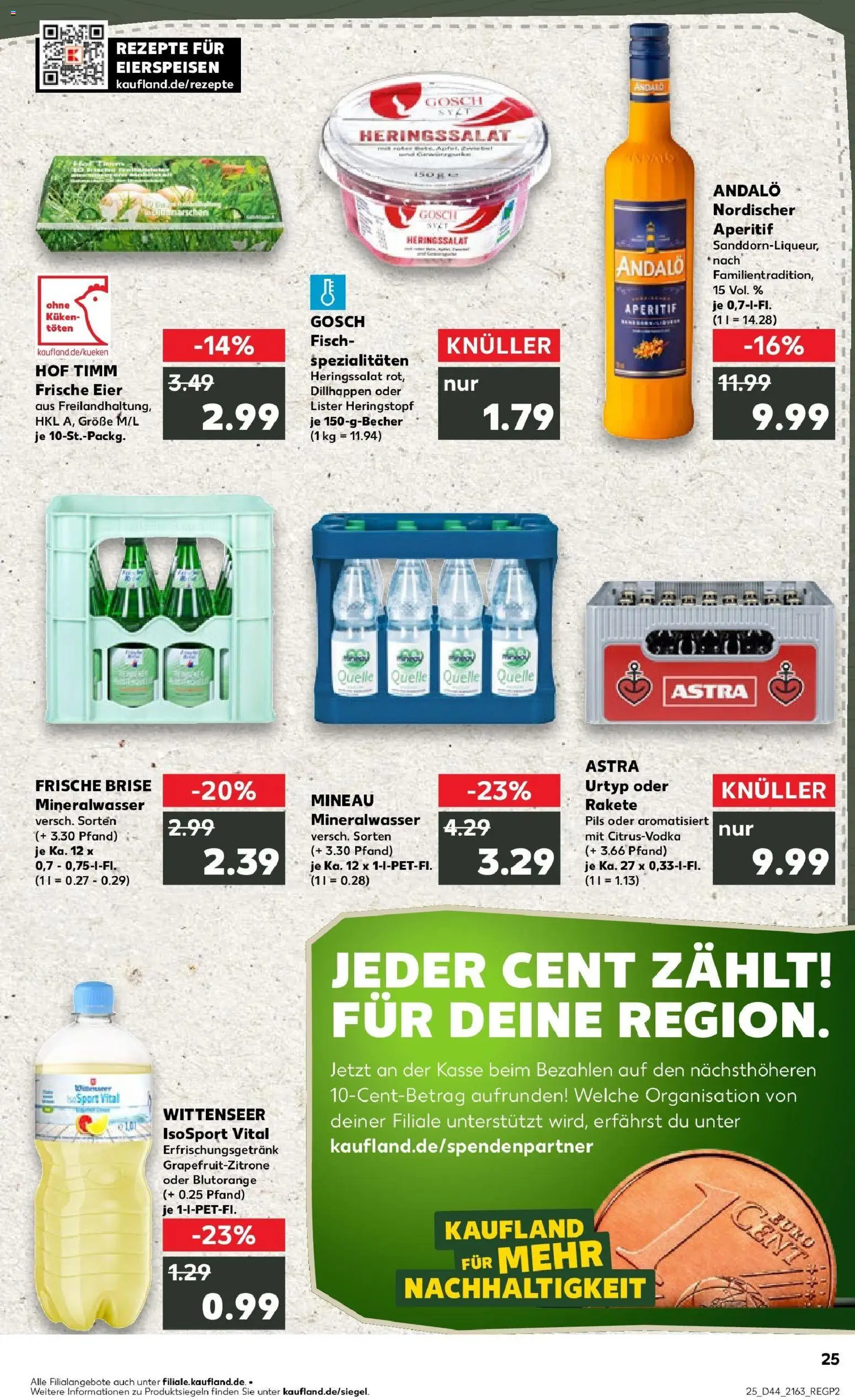 Kaufland prospekt Itzehoe	 – gültig ab 30.10.2025 | Seite: 25 | Produkte: Eier, Pils, Astra, Fisch