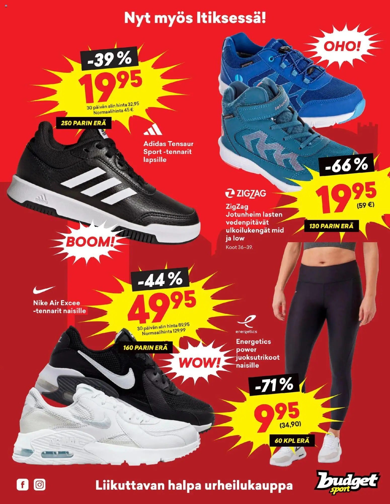 Budget Sport tarjoukset – voimassa 10.11.2025 alkaen | Sivu: 3