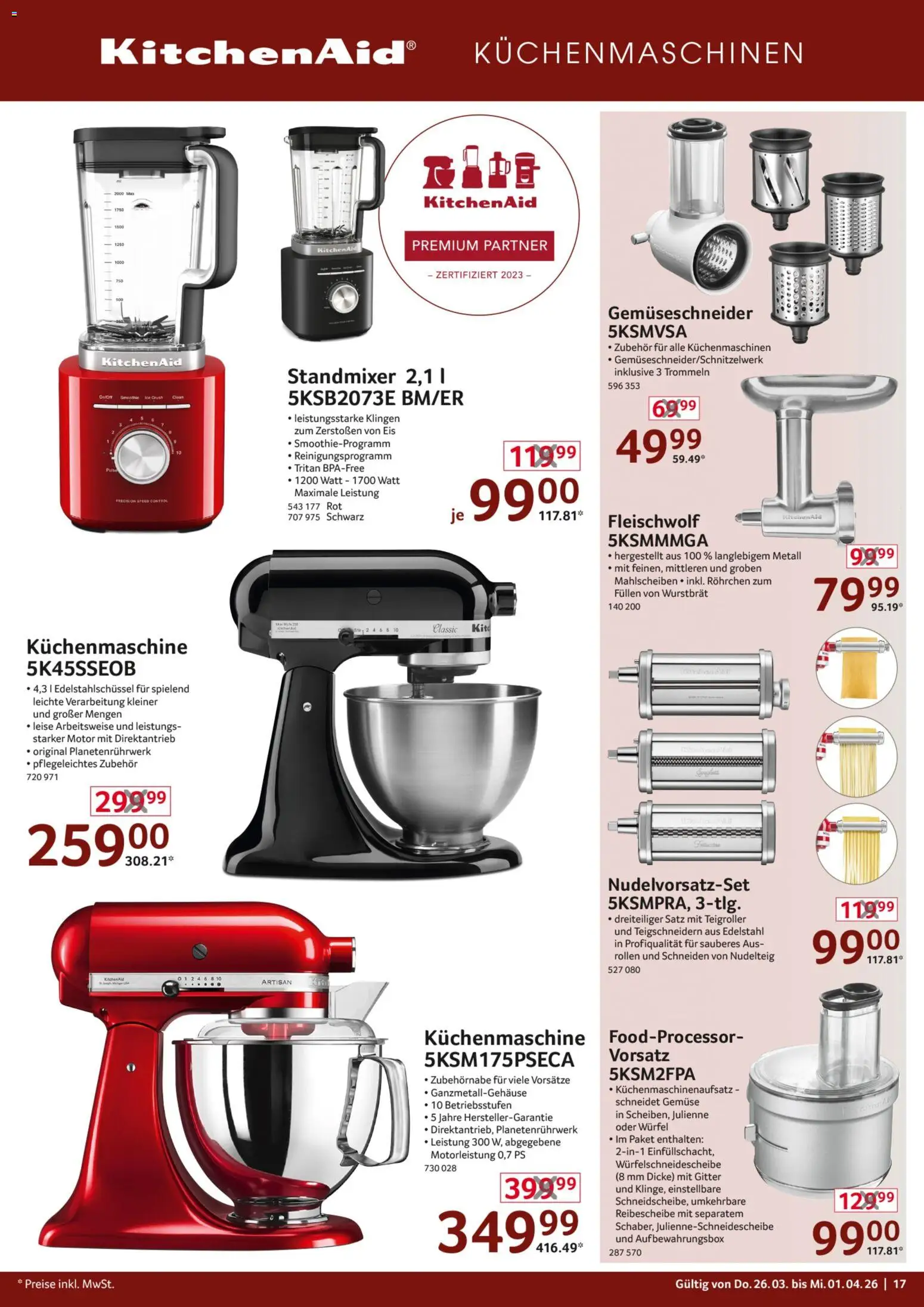 Selgros Non Food – gültig ab 26.03.2026 | Seite: 17 | Produkte: Gemüse, Eis