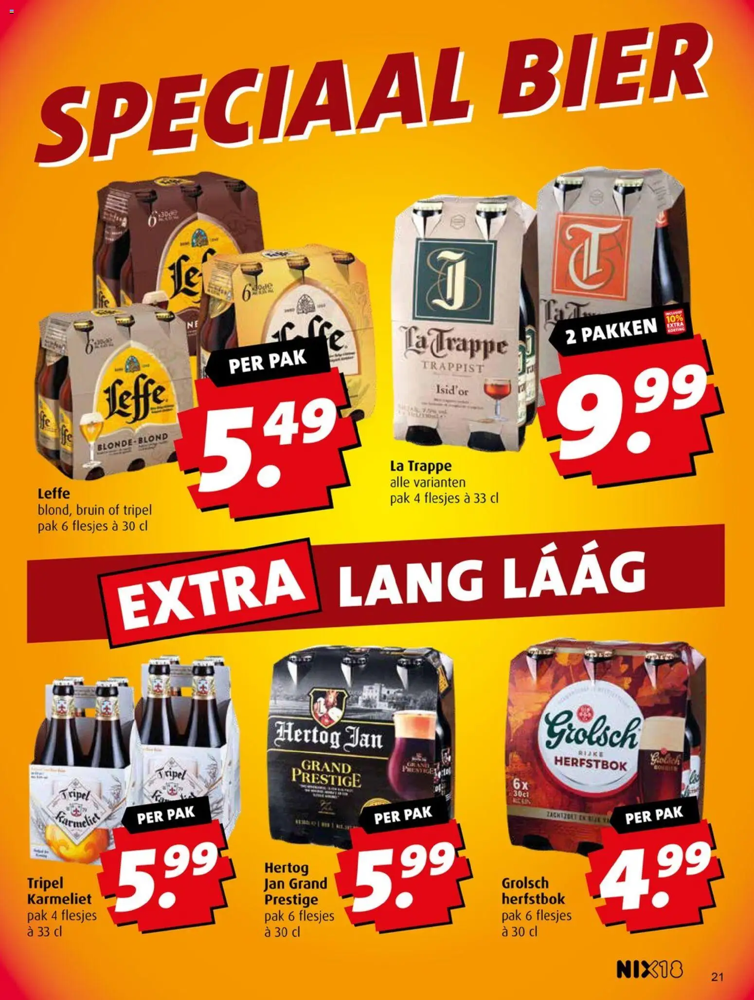 {H1} | Pagina: 21 | Producten: Bier, La