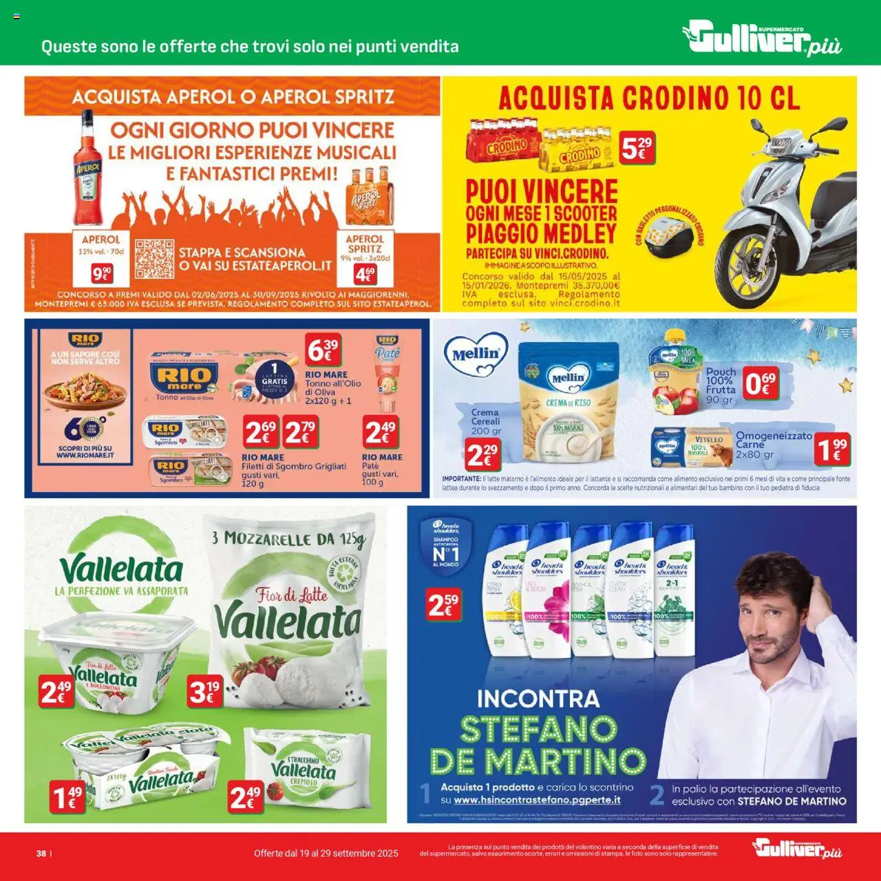 Volantino Gulliver del 19.09.2025 | Pagina: 38 | Prodotti: Shampoo, Crema, Frutta, Vitello