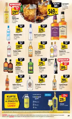 Náhled letáku Albert leták - Hypermarket - Brno od 18.03.2026 | Strana: 50 | Produkty: Hanácká vodka, Morgan, Republica, Captain Morgan