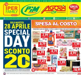 Anteprima del volantino PIM Supermercati volantino valido a partire dal 17.04.2026