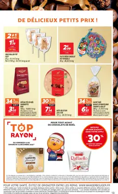 Netto - Prévisualisation de Netto - Festif valide à partir de 09.12.2025 | Page: 13 | Produits: Chocolats de noël, Raffaello, Lait, Chocolat
