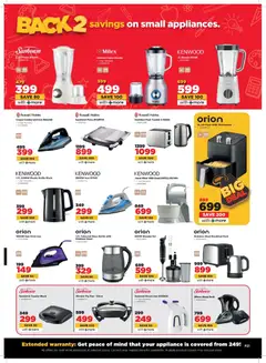 HiFi Corp specials catalogue – valid from 29.12.2025 | Page: 21 | Products: Mixer, Press, Fryer, Air fryer