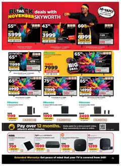 HiFi Corp specials catalogue – valid from 05.11.2025 | Page: 3 | Products: Data, Player, TV, Soundbar