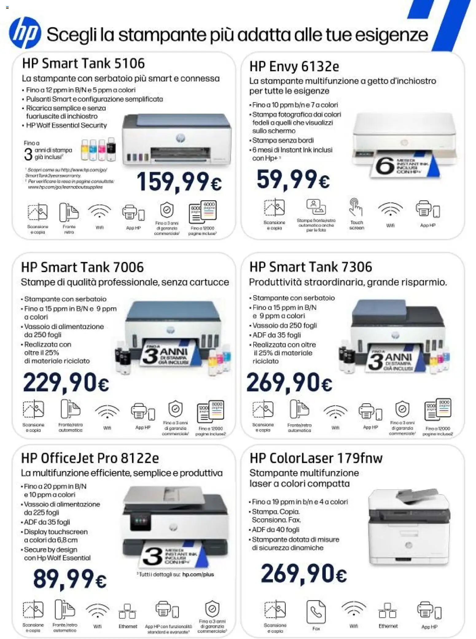 Volantino Unieuro del 20.03.2026 | Pagina: 43 | Prodotti: Schermo, Stampante, Stampa, Vassoio