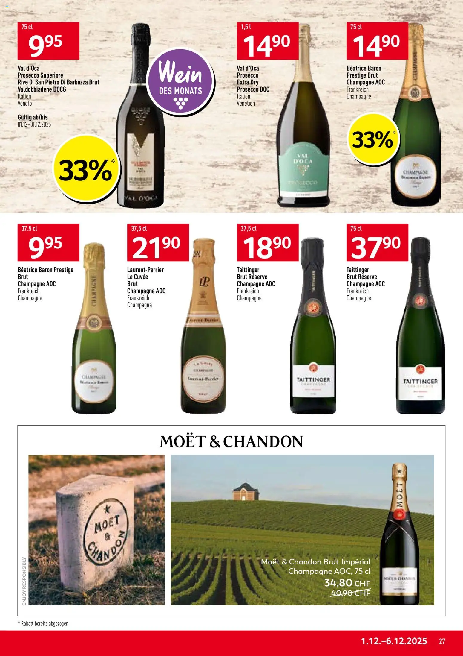 Prodega Aktionen – gültig ab 01.12.2025 | Seite: 27 | Produkte: Wein
