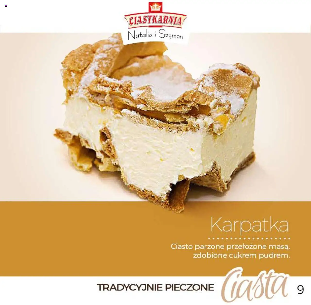 Topaz Gazetka - Ciast od 04.06.2025 | Strona: 9 | Produkty: Ciasto