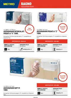Anteprima del volantino Metro Detergenza Professionale catalogo valido a partire dal 11.09.2025 | Pagina: 55 | Prodotti: Bagno