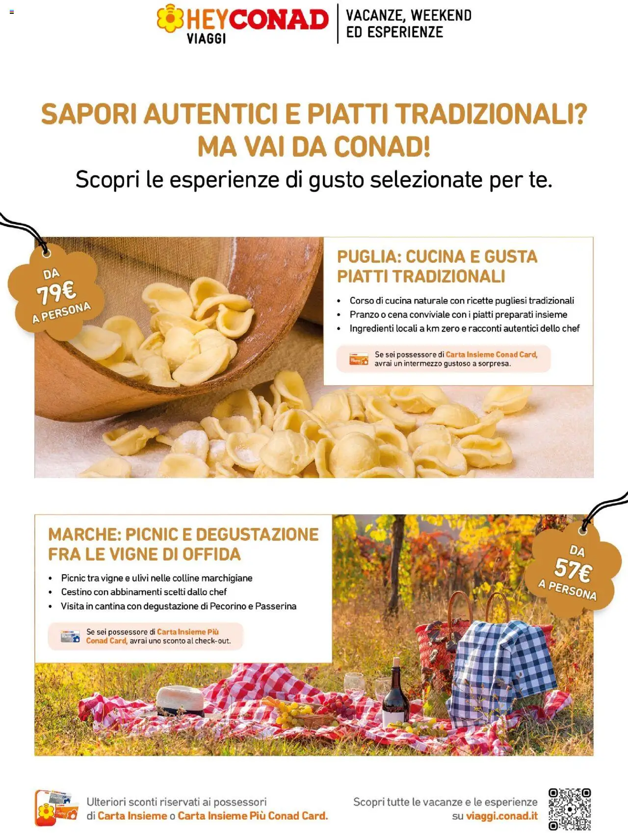 Volantino Conad del 10.09.2025 | Pagina: 3 | Prodotti: Pecorino, Cestino