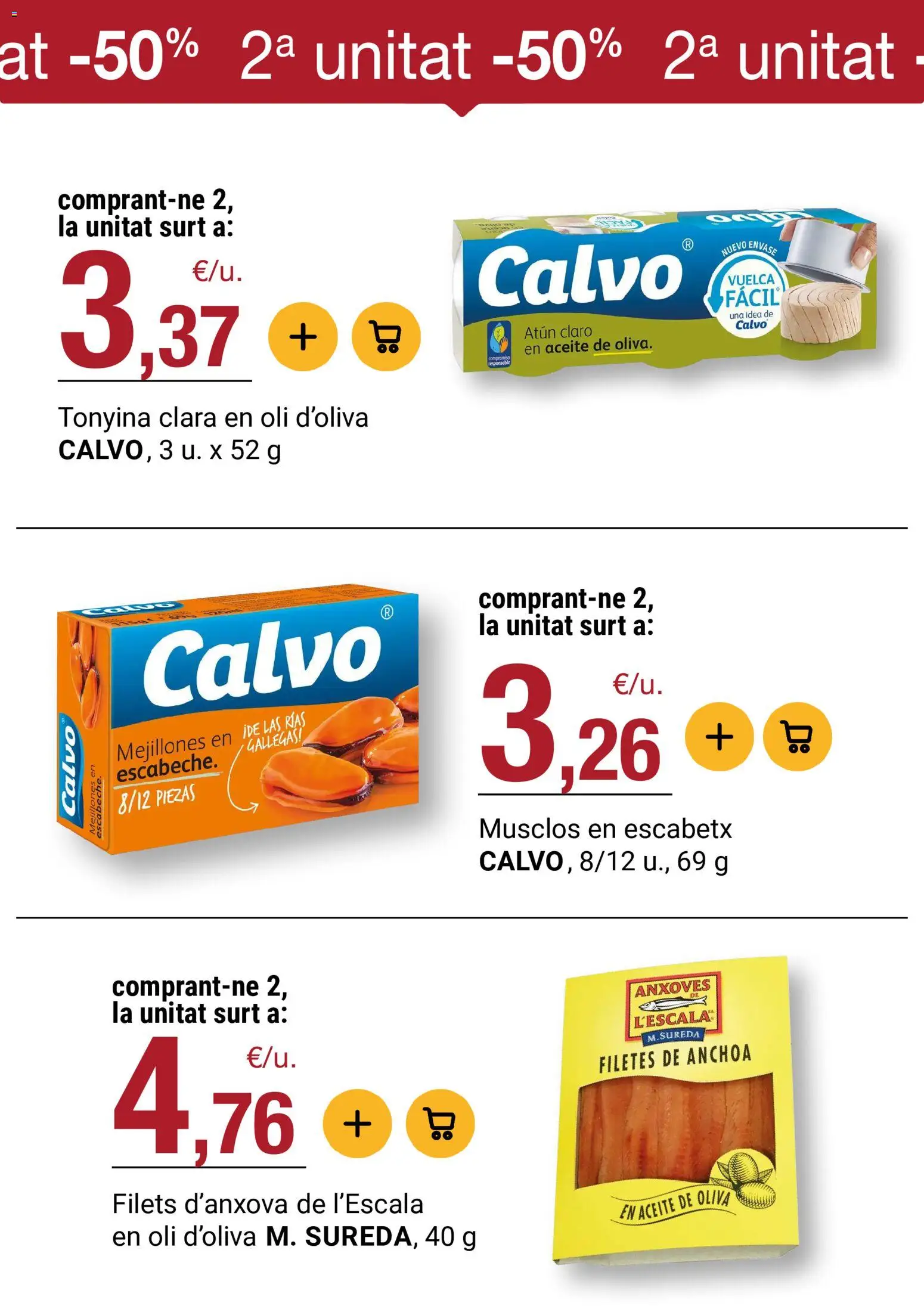 Bonpreu folleto │ válido desde el 08.04.2026 | Página: 20 | Productos: Aceite, Aceite de oliva, Anchoa, Atún claro