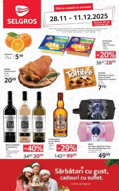 Ofertele Selgros valabile de la 28.11.2025