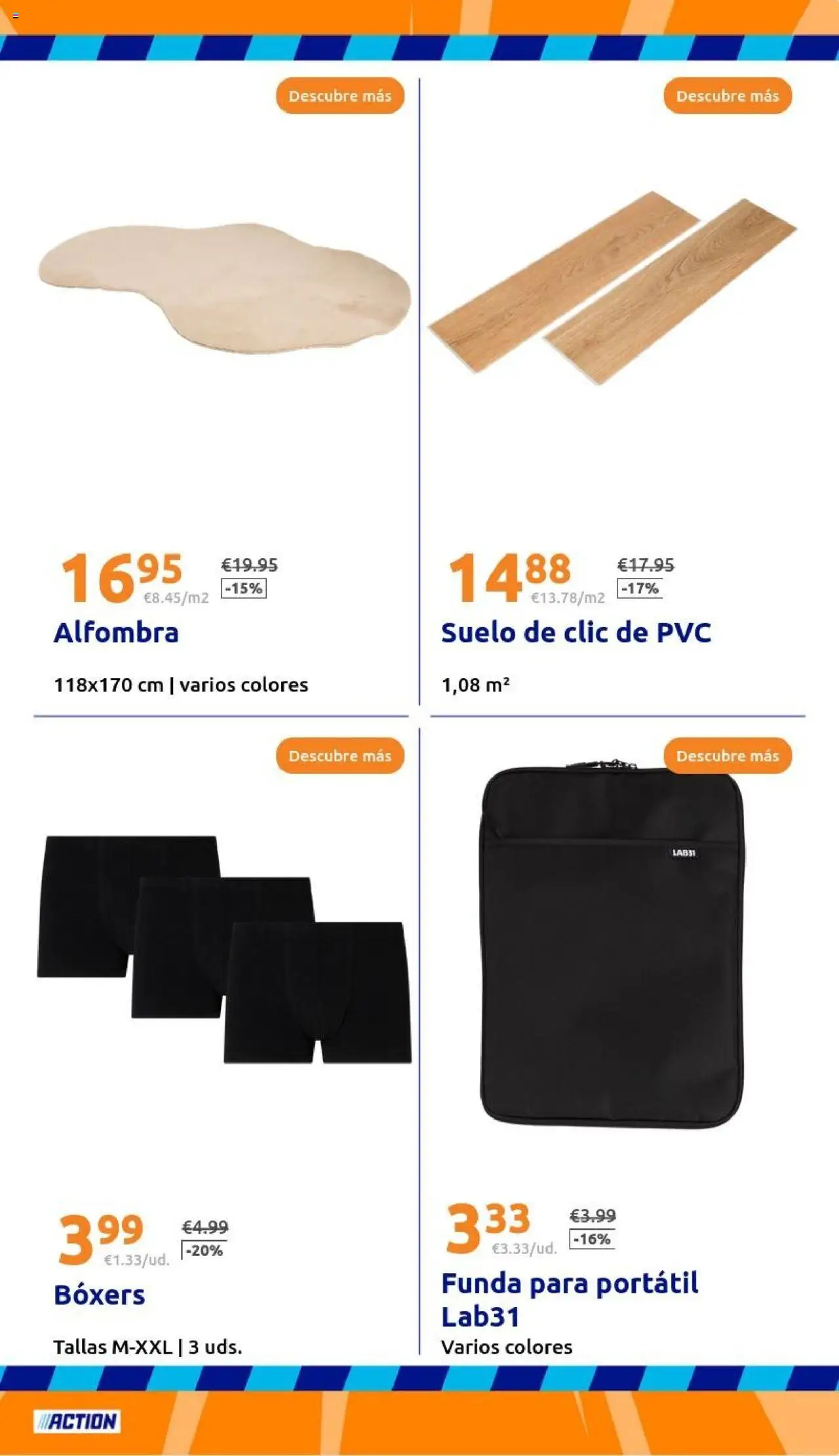 Action - Action ES week 37 2025 │ válido desde el 10.09.2025 | Página: 19 | Productos: Boxers, Funda, Alfombra