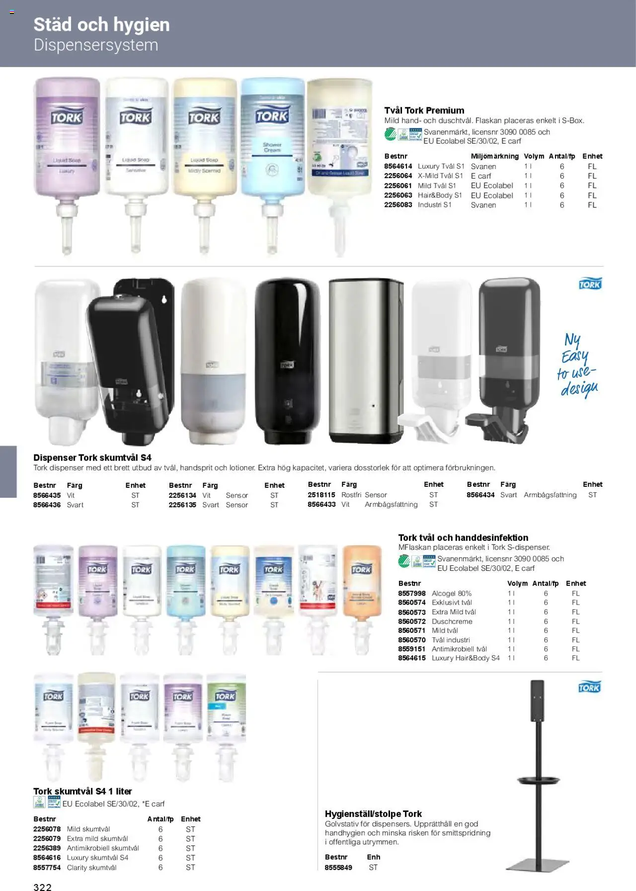Office Depot reklamblad aktuell från 01.02.2025 | Sida: 324 | Produkter: Handdesinfektion, Tvål