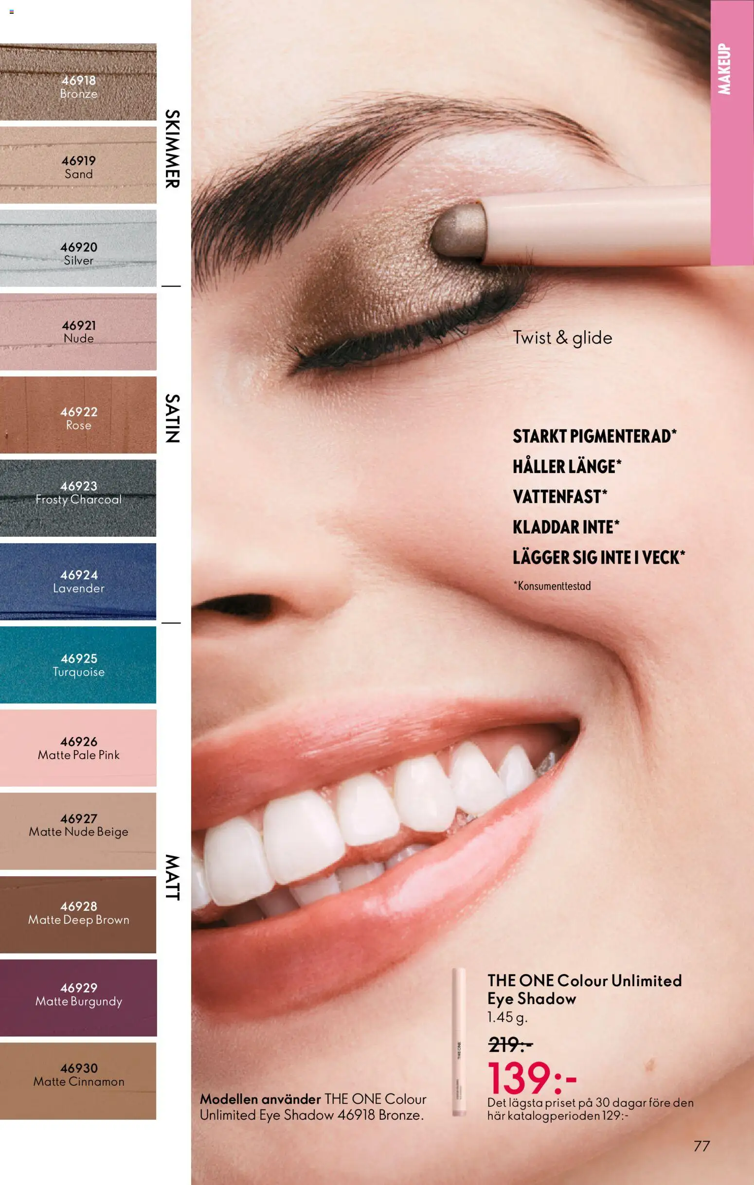 Oriflame reklamblad aktuell från 11.03.2026 | Sida: 77