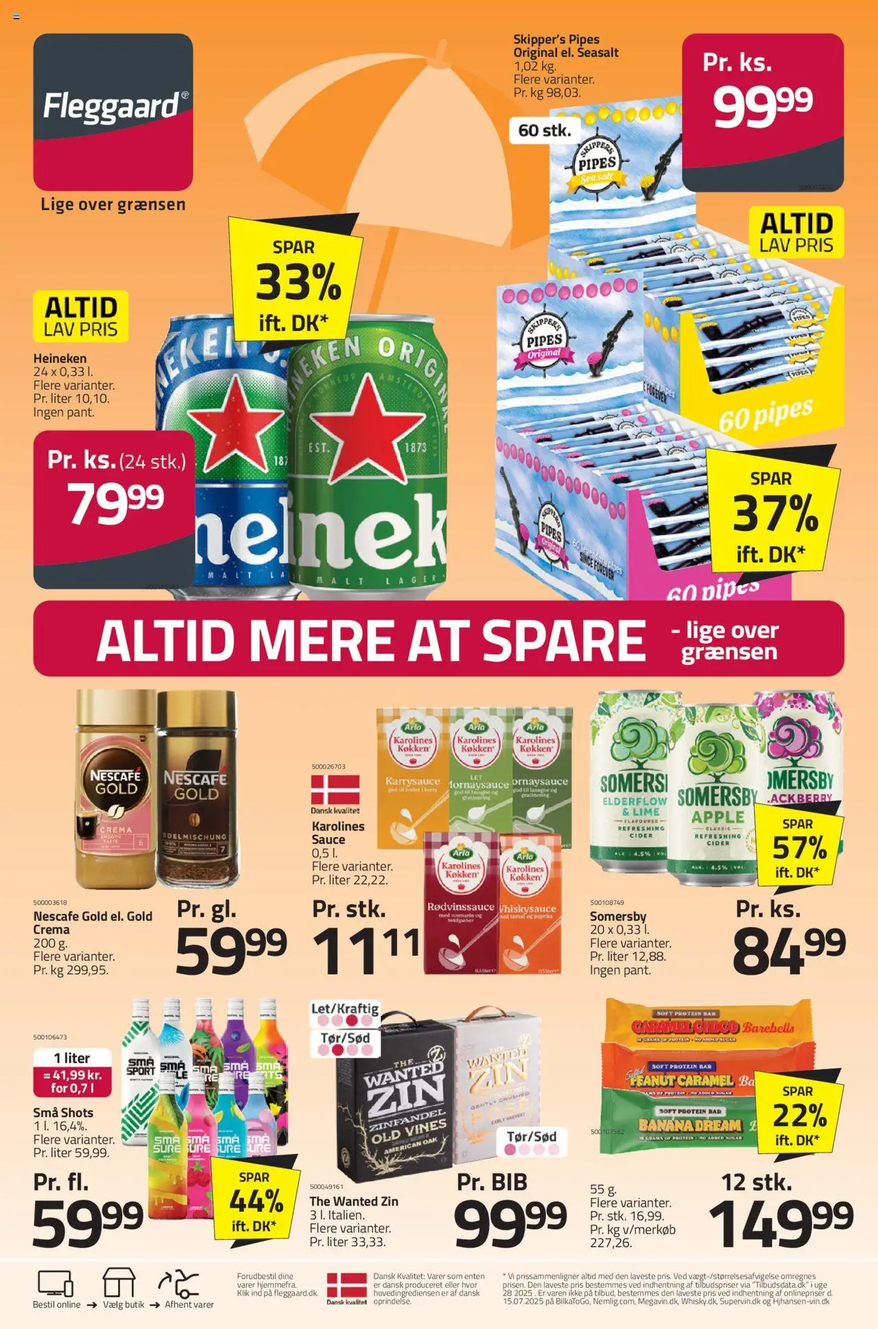 Fleggaard Tilbudsavis gyldig fra 20.08.2025 | Side: 52 | Produkter: Rødvinssauce, Cider, Lime, Carpete