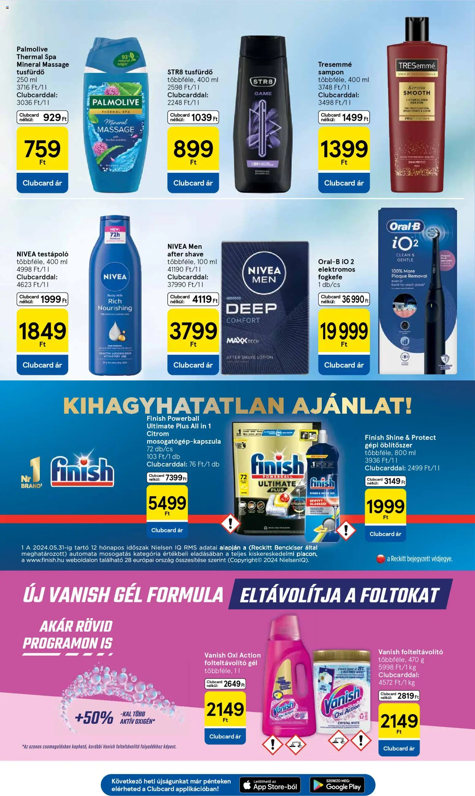 Tesco akciós ujság - amely érvényes a következő dátumtól: 05.03.2026 | Oldal: 29 | Termékek: Folteltávolító, Sampon, Fogkefe, Citrom