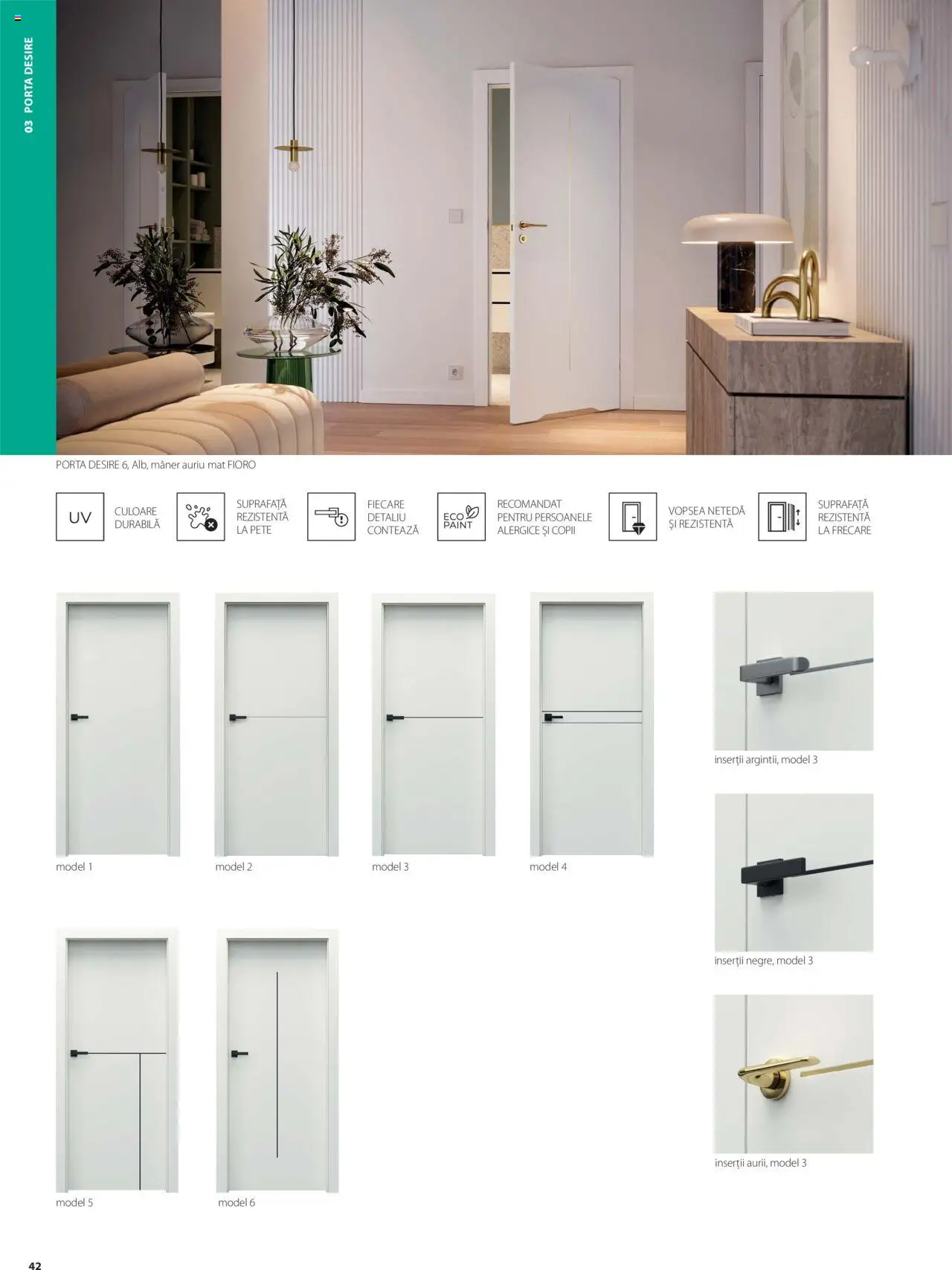 Noul catalog Proges – valabil de la 01.05.2025 | Pagină: 42 | Produse: Vopsea, Mâner