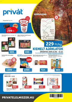 PRIVÁT Déli vármegyék - amely érvényes a következő dátumtól: 06.11.2025