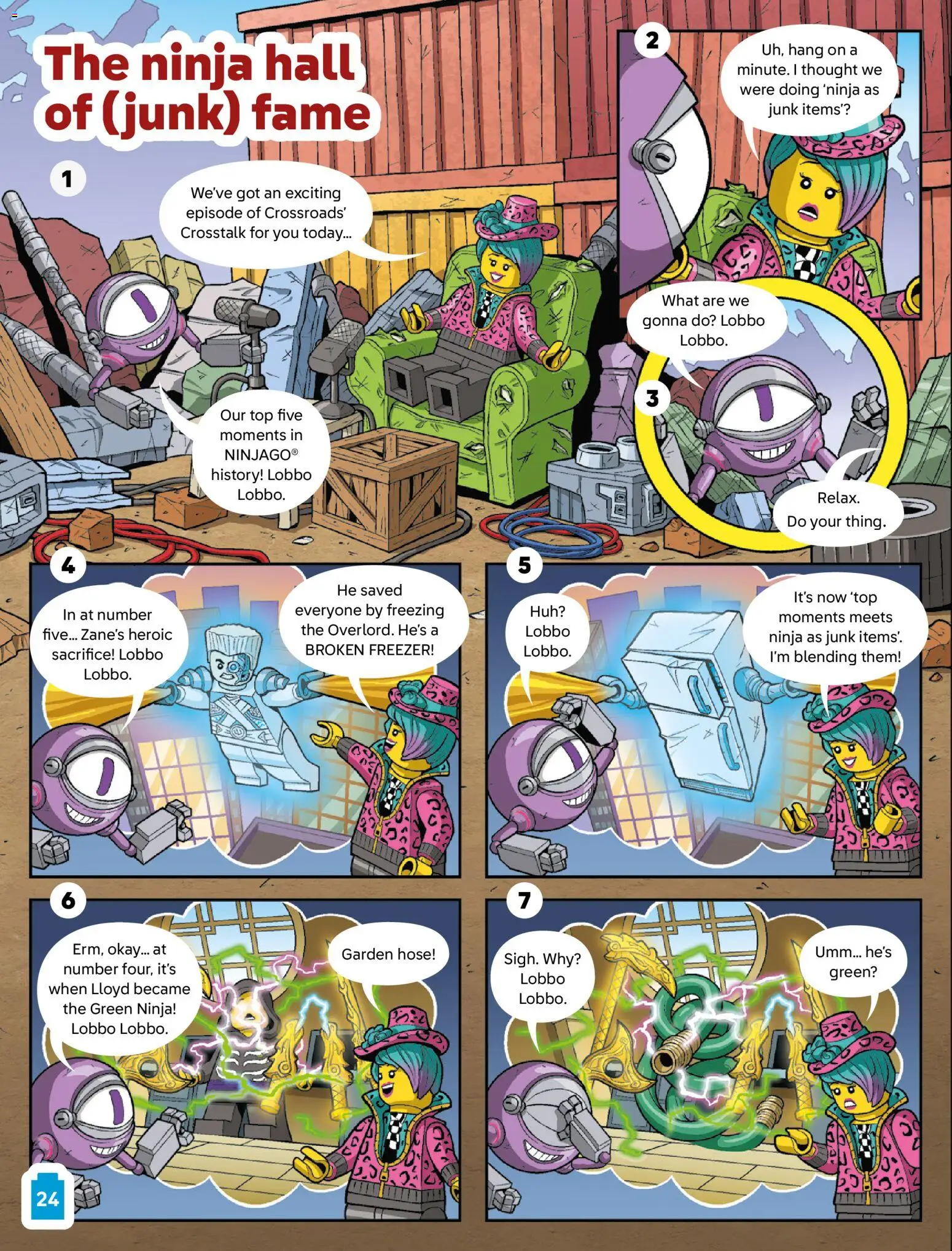 Lego The Magazine Jan-Mär 8+ gültig ab 01.01.2026 | Seite: 24 | Produkte: Hose