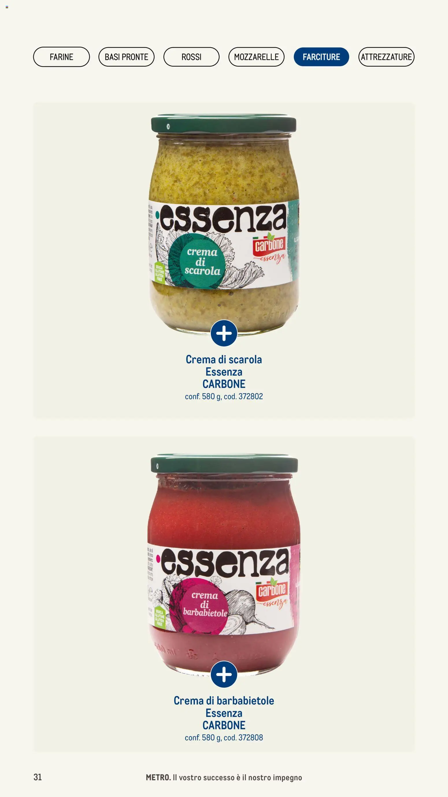 Volantino Metro del 08.01.2026 | Pagina: 31 | Prodotti: Crema