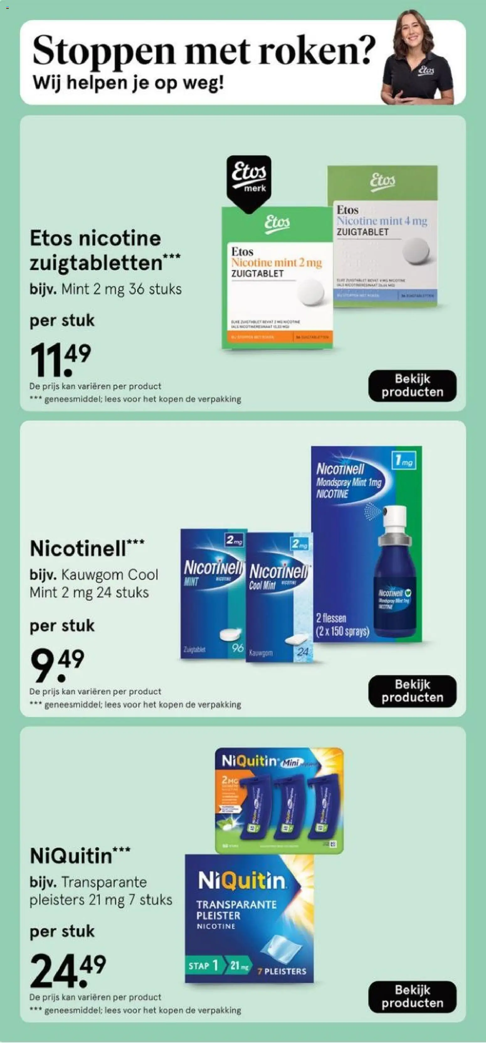 {H1} | Pagina: 26 | Producten: Kan, Kauwgom, Zuigtabletten